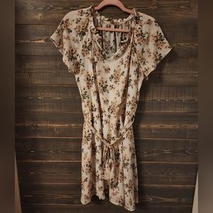 Forever 21 Floral Fit and Flare Dress